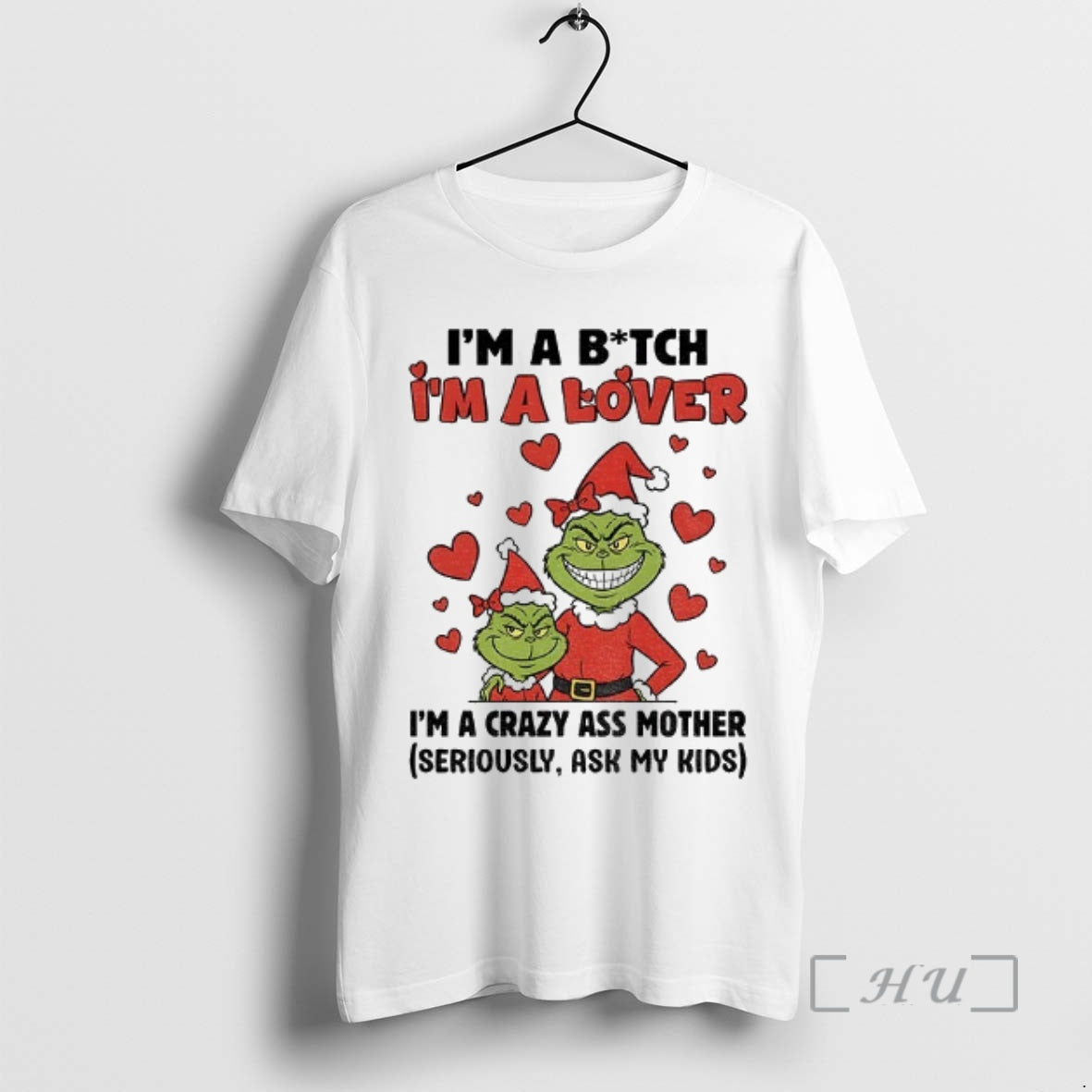 Officials Ur4fxkny Grinch Santa Im A Bitch Im A Lover Im A Crazy Ass Mother T-Shirts, Hoodie, Sweatshirt | InkRitualCo.com