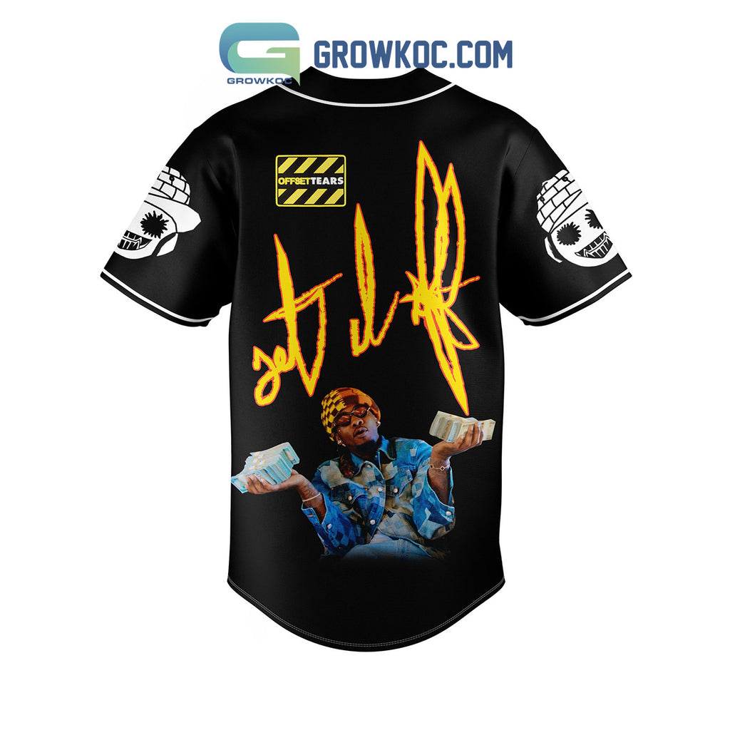 Offset Tears My Grace Fan Baseball Jersey