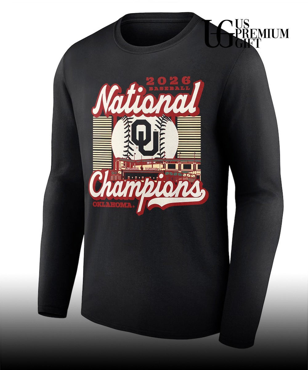 Oklahoma Sooners 2026 Baseball National Champions Oklahoma shirt