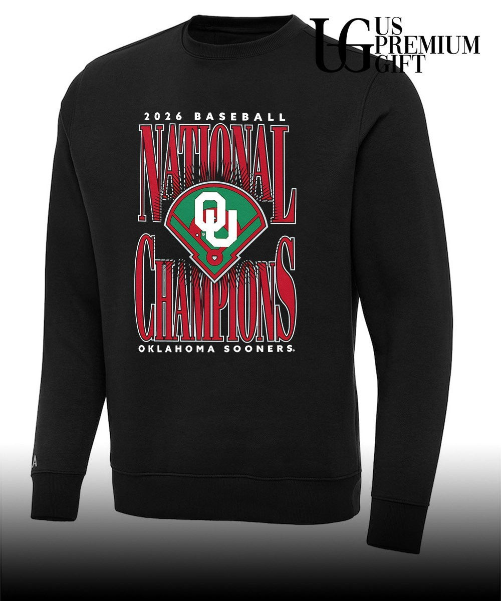 Oklahoma Sooners 2026 Baseball National Champions Shirt