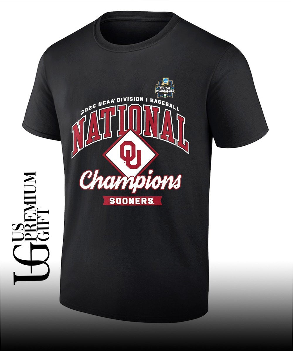Oklahoma Sooners 2026 NCAA Division I Baseball National Champions shirt