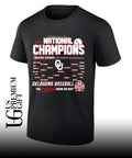 Oklahoma Sooners 2026 NCAA Division I National Champions Baseball The Greatest Show shirt