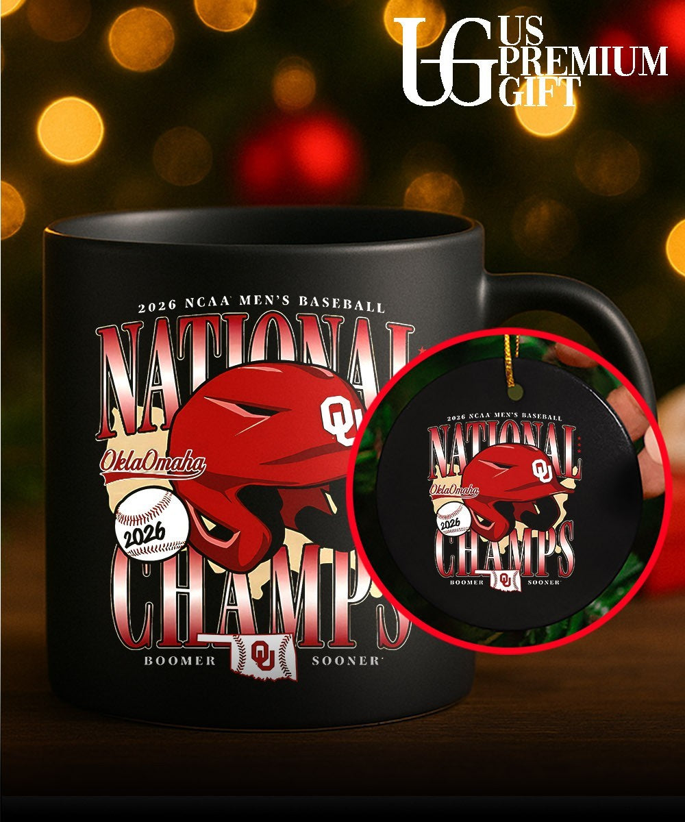 Oklahoma Sooners 2026 NCAA Men’s Baseball National Champs OklaOmaha helmet shirt