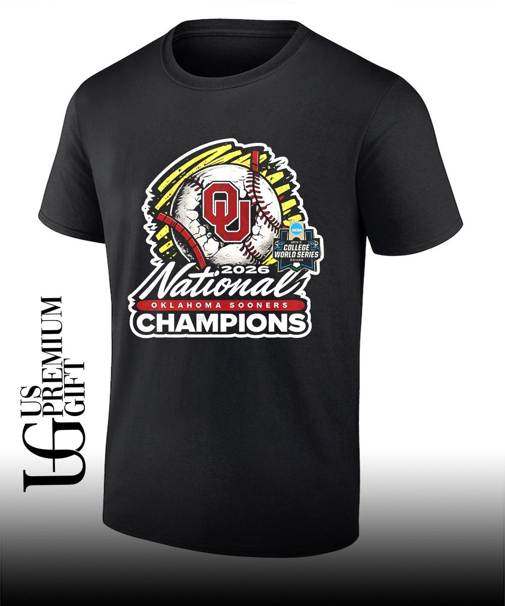 Oklahoma Sooners 2026 NCAA Men’s College World Series National Champions shirt