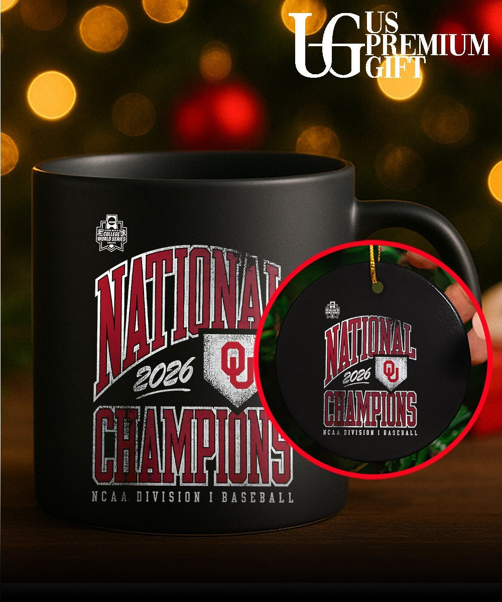 Oklahoma Sooners 2026 National Champions NCAA Division I Baseball shirt
