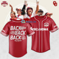 Oklahoma Sooners 7x National Champions Baseball Jersey