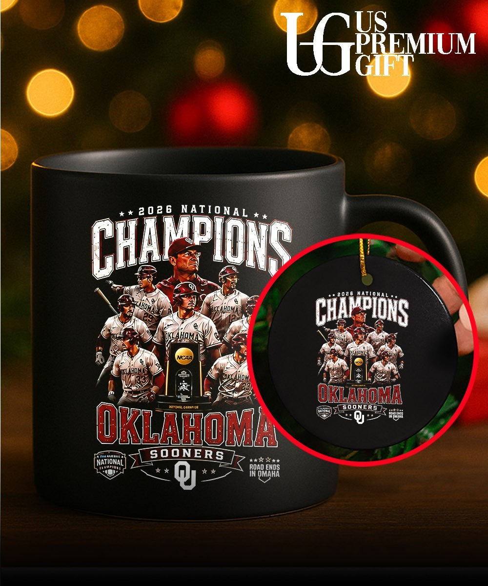 Oklahoma Sooners Baseball 2026 National Champions Road Ends in Omaha T shirt