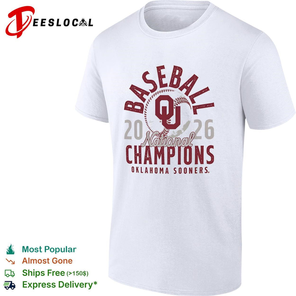 Oklahoma Sooners Baseball 2026 National Champions shirt