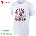 Oklahoma Sooners Baseball 2026 National Champions shirt