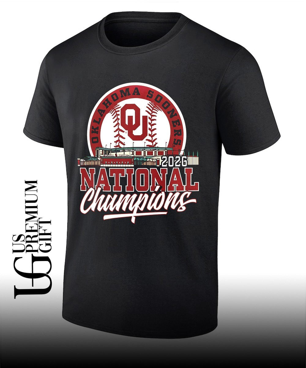 Oklahoma Sooners Baseball 3X National Champions shirt