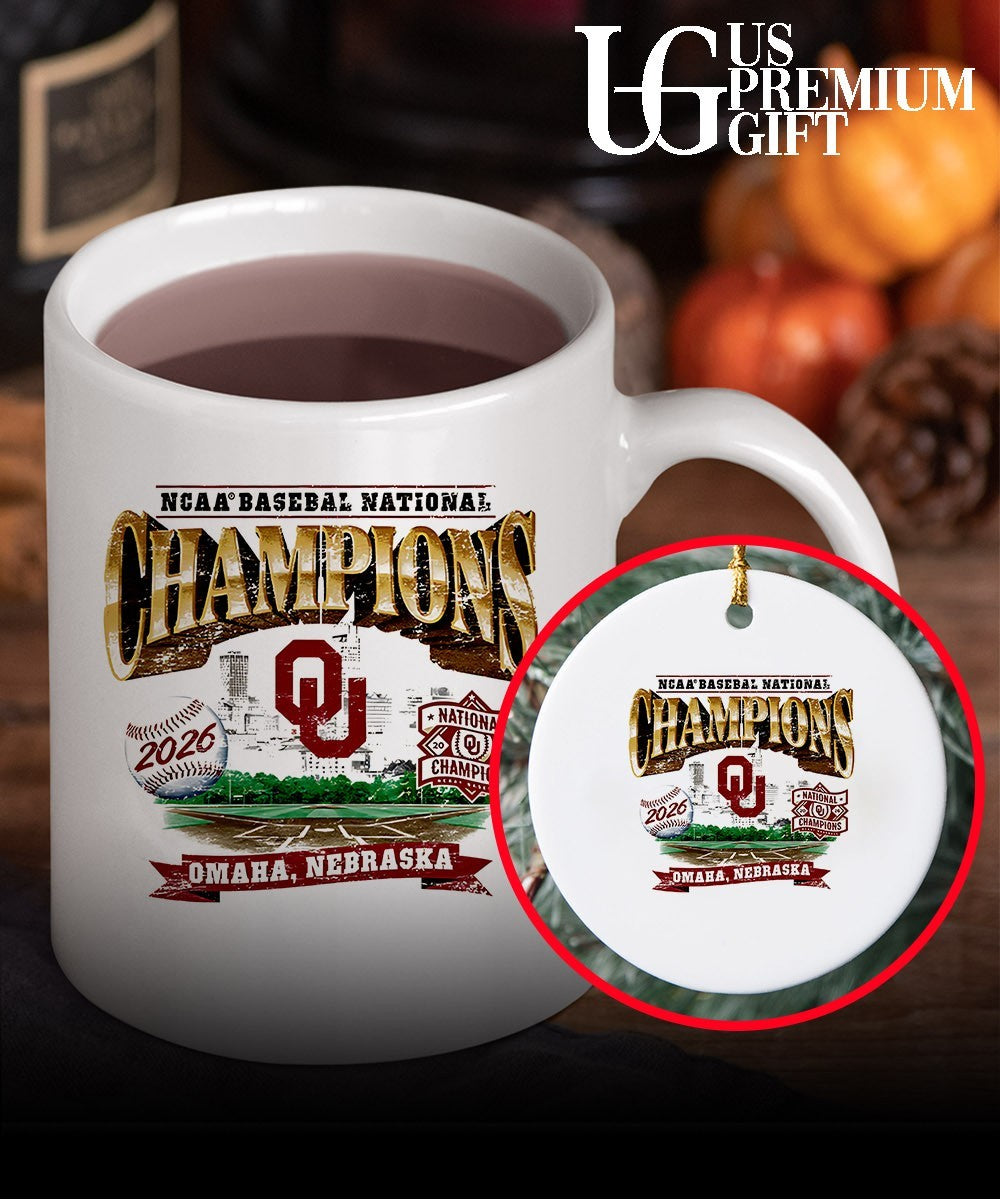Oklahoma Sooners Baseball NCAA National Champions 2026 Omaha Nebraska shirt