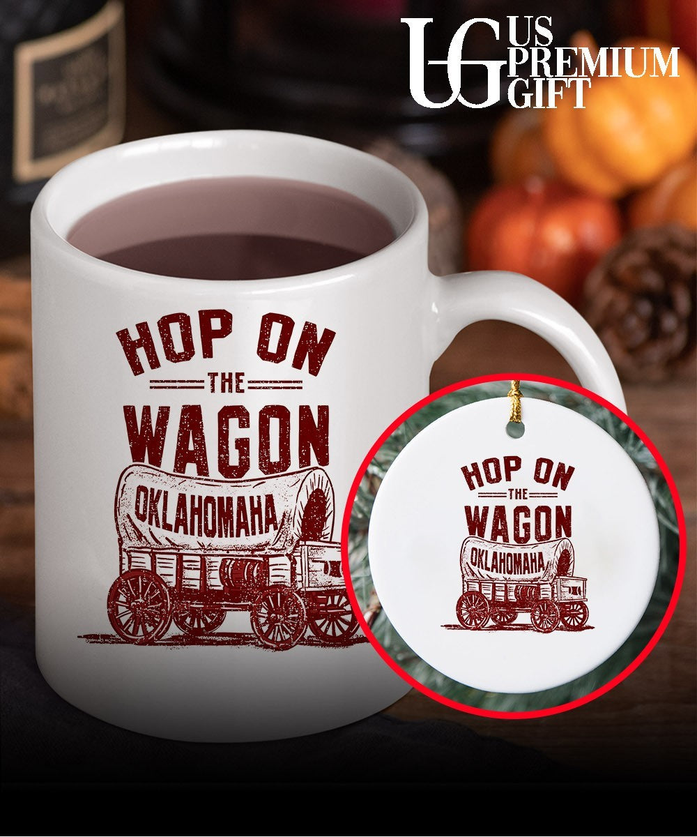 Oklahoma Sooners College Football Hop on the Wagon Oklahomaha shirt