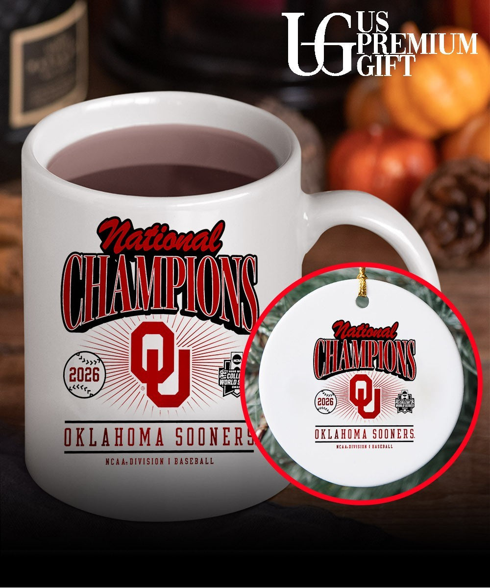 Oklahoma Sooners NCAA Baseball National Champions 2026 Men’s College World Series shirt