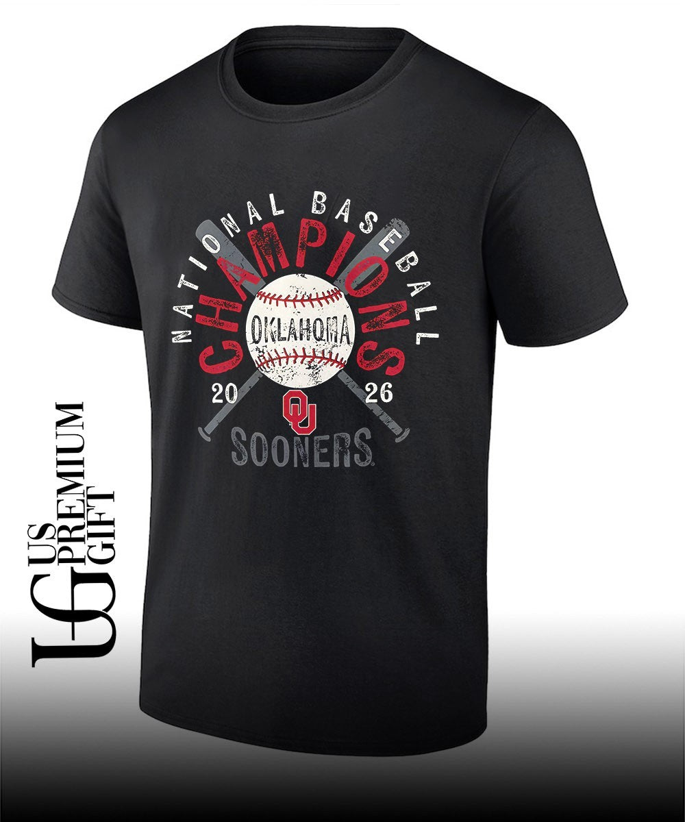 Oklahoma Sooners NCAA Baseball National Champions 2026 shirt