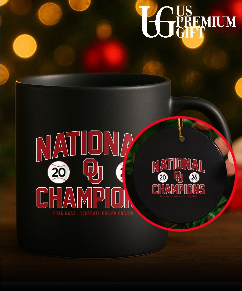 Oklahoma Sooners National 2026 Champions NCAA Baseball Championship shirt