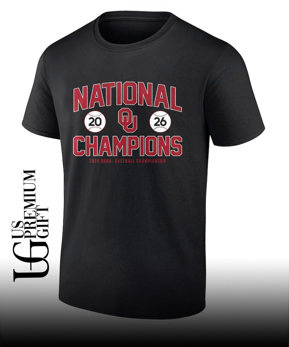 Oklahoma Sooners National 2026 Champions NCAA Baseball Championship shirt