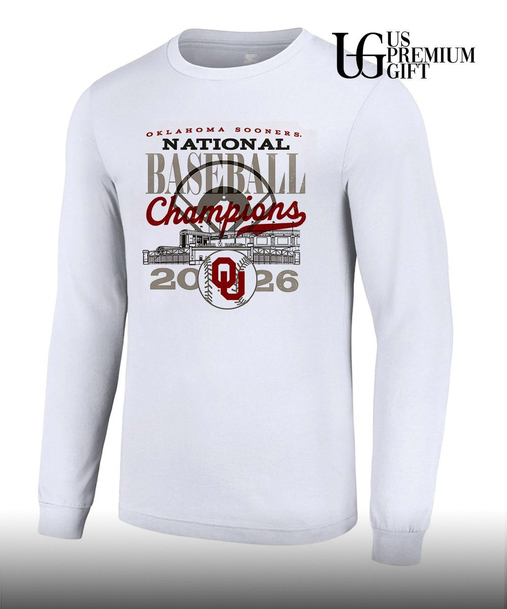 Oklahoma Sooners National Baseball Champions 2026 NCAA College Sport shirt