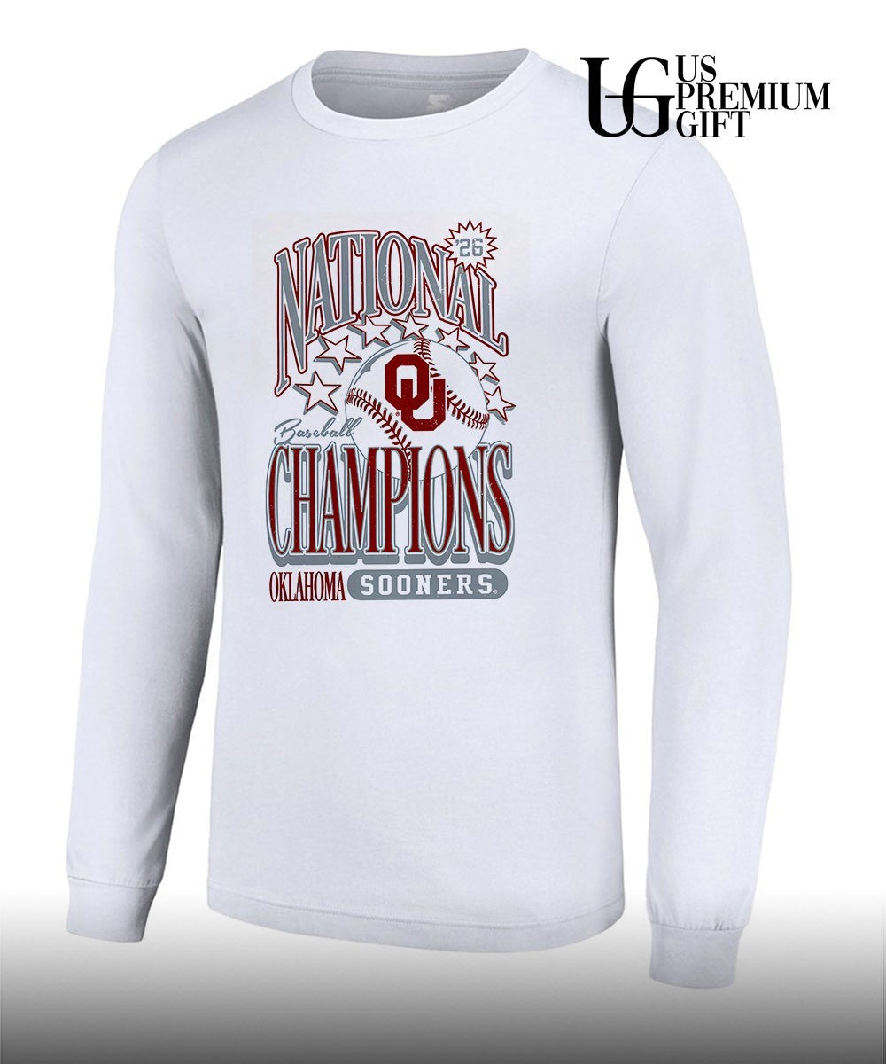 Oklahoma Sooners National Baseball Champions ’26 shirt