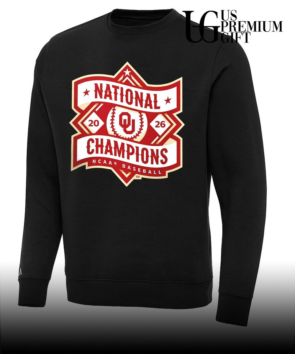 Oklahoma Sooners National Champions 2026 NCAA Baseball shirt