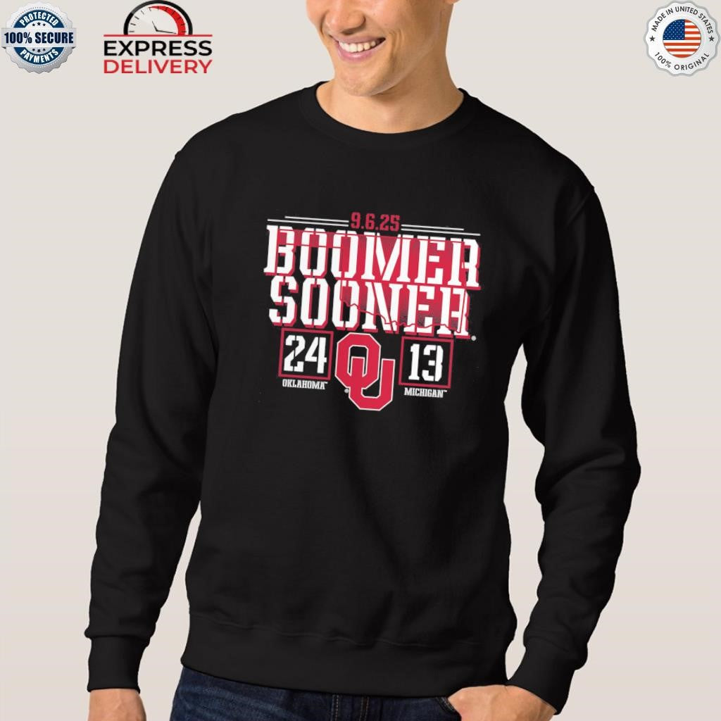 Oklahoma Sooners vs Michigan Wolverines 2025 Score Shirt