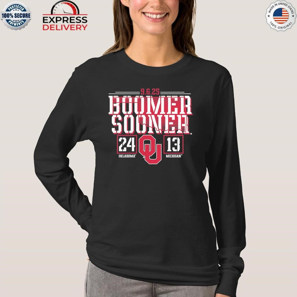 Oklahoma Sooners vs Michigan Wolverines 2025 Score Shirt