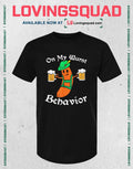 Oktoberfest On My Wurst Behavior Beer T-shirt