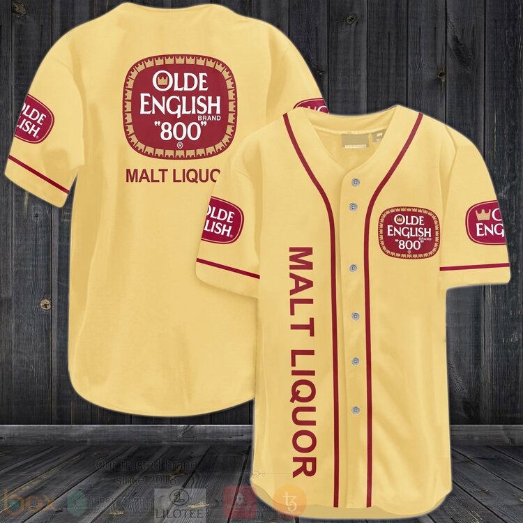 FASHION Olde English 800 Baseball Jerseys Botton Shirt