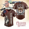 Oliver Anthony Living In The New World With An Old Soul Personalized Baseball Jersey