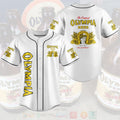 FASHION Olympia Brewing Company Baseball Jerseys Botton Shirt