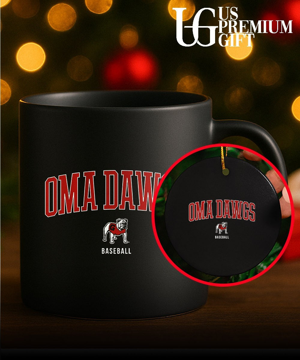 OmaDawgs Georgia Bulldogs baseball shirt