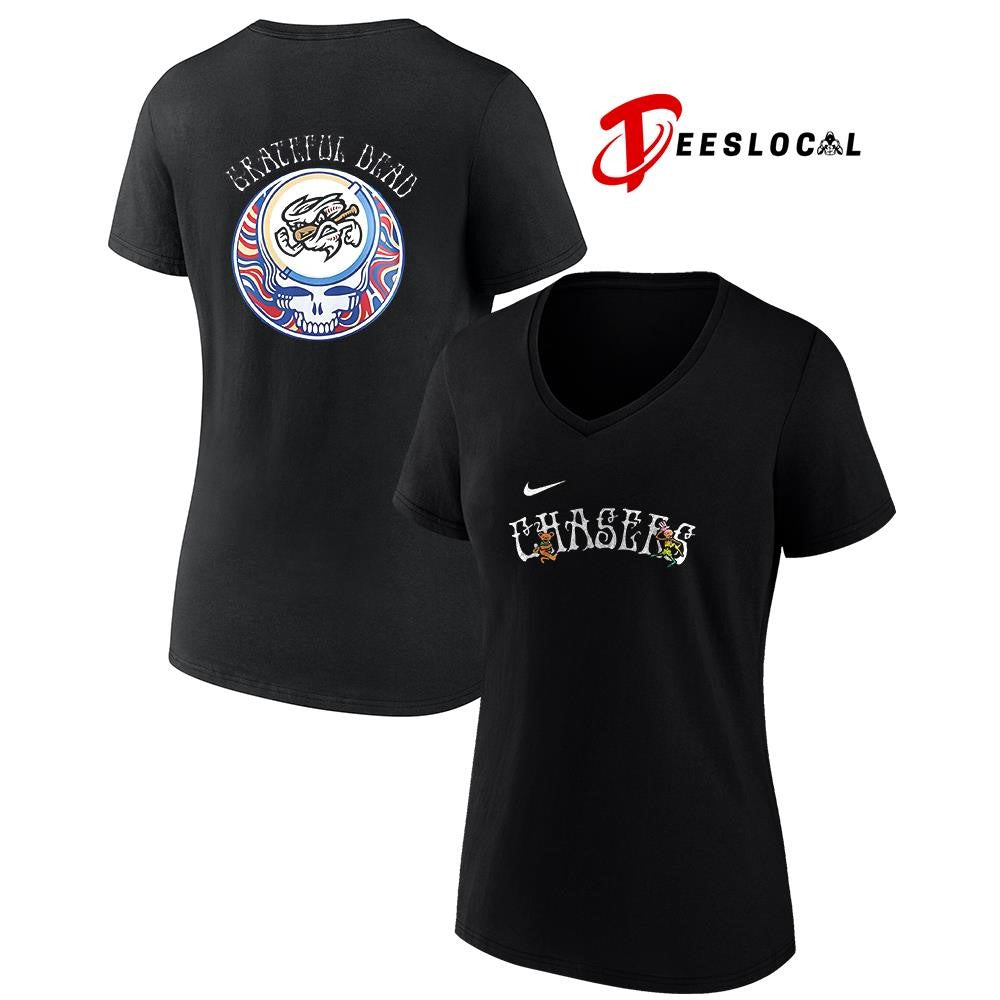 Omaha Storm Chasers x Grateful Dead Triple A logo shirt