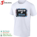 Once a blue Manchester City FC Premier League shirt