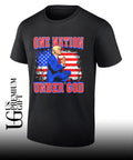 One Nation Under God Trump Illustration shirt