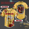 One Punch Man Saitama Personalized Baseball Jersey