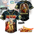 One Punch Man The Strongest Man Saitama Personalized Baseball Jersey