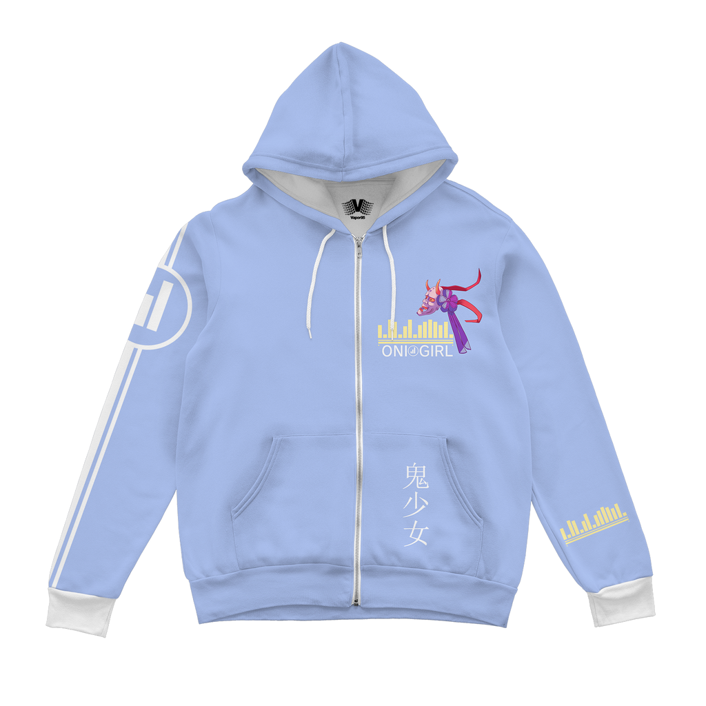 Oni Girl Zip Up Hoodie