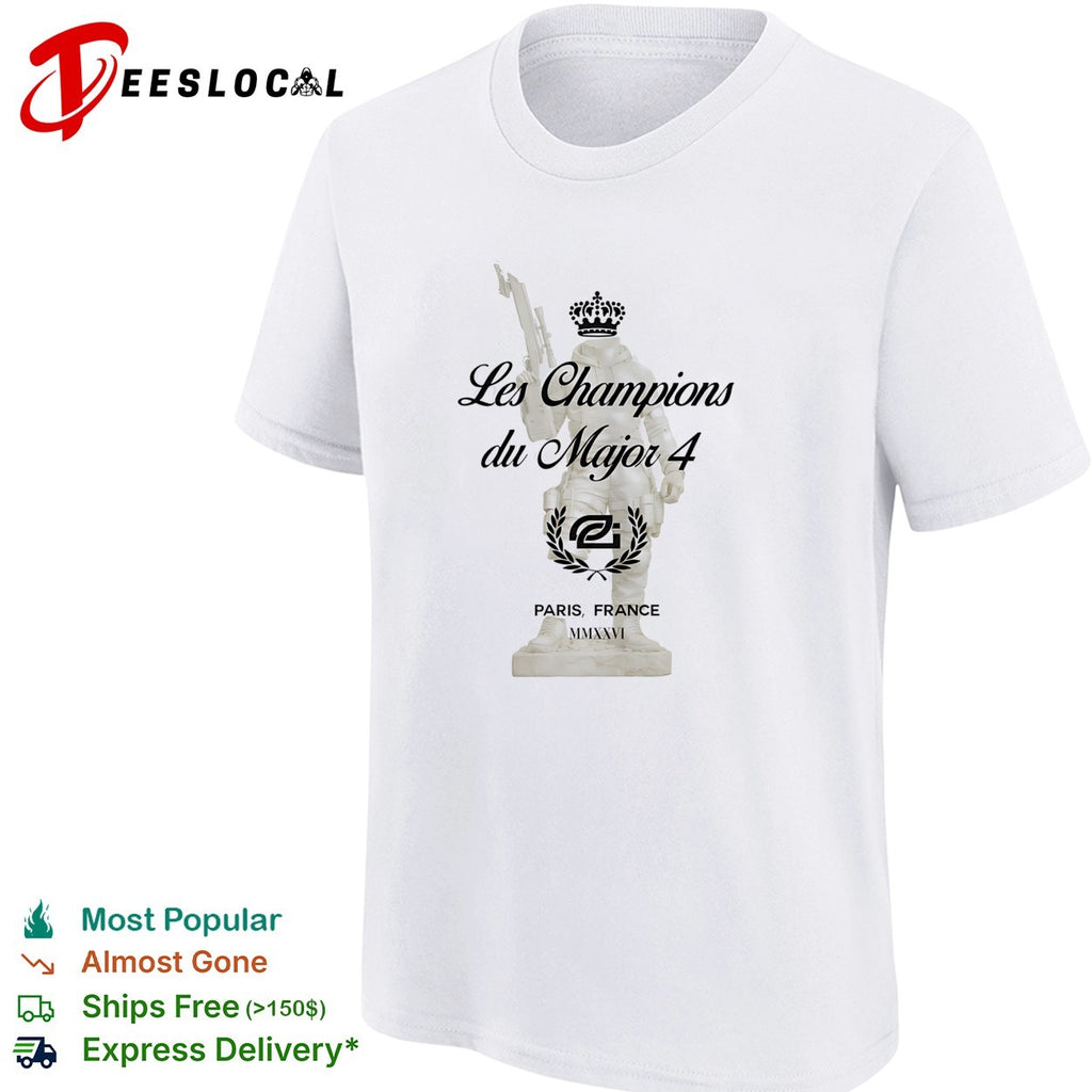 OpTic Gaming Les Champions du Major 4 Paris France shirt