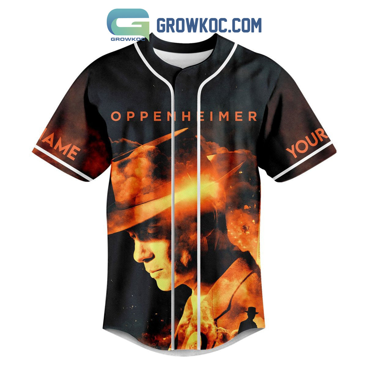 Oppenheimer The World Forever Changes Personalized Baseball Jersey