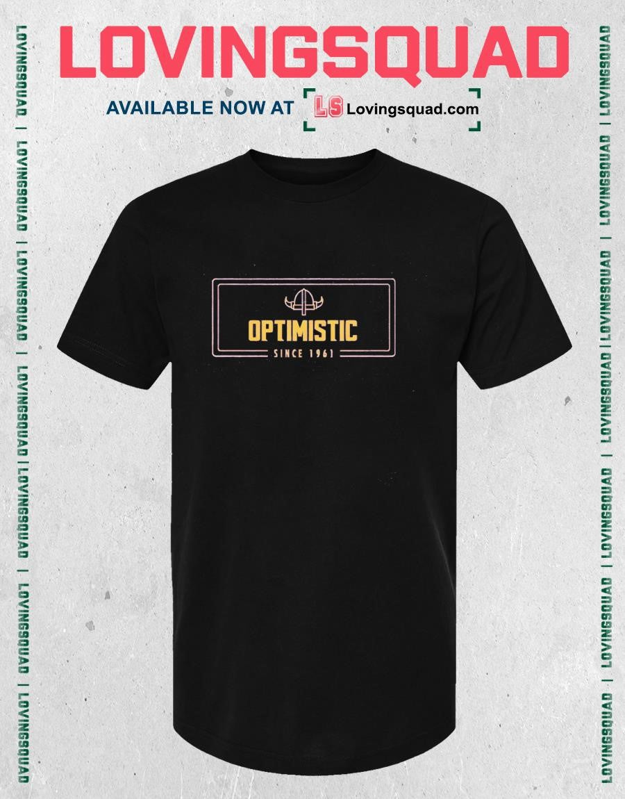 Optimistic Since 1961 Viking Minnesota T-shirt
