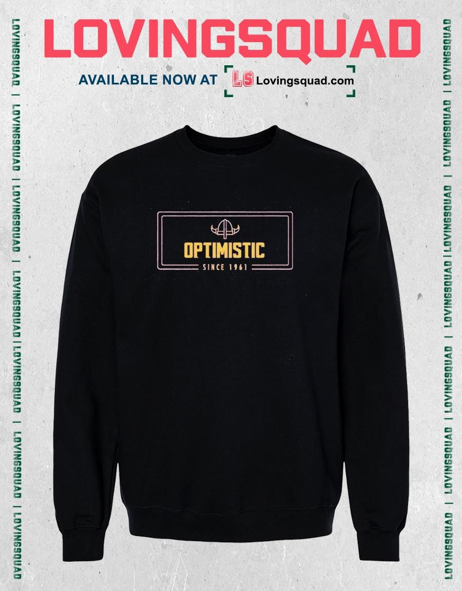Optimistic Since 1961 Viking Minnesota T-shirt