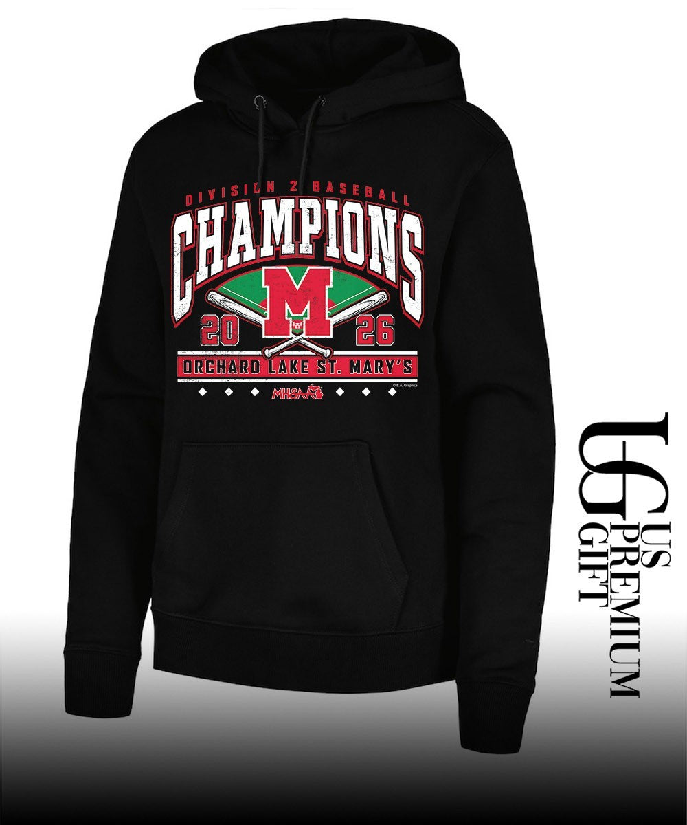 Orchard Lake St. Mary’s MHSAA Baseball D2 Champions 2026 shirt