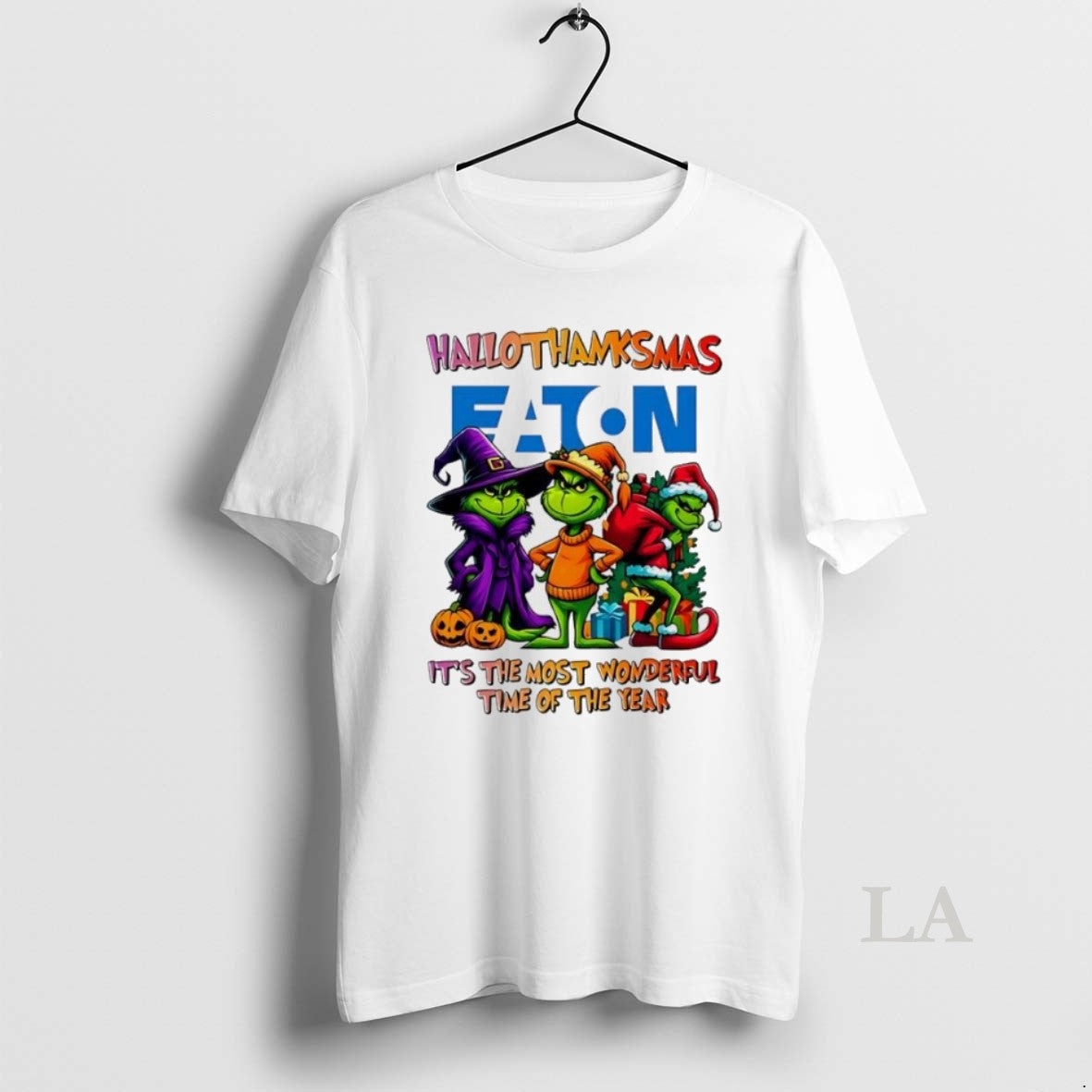 Original 2025 Grinch X Eaton Corporation Its The Most Wonderful Time Of The Year Happy T-Shirts, Hoodie, Sweatshirt