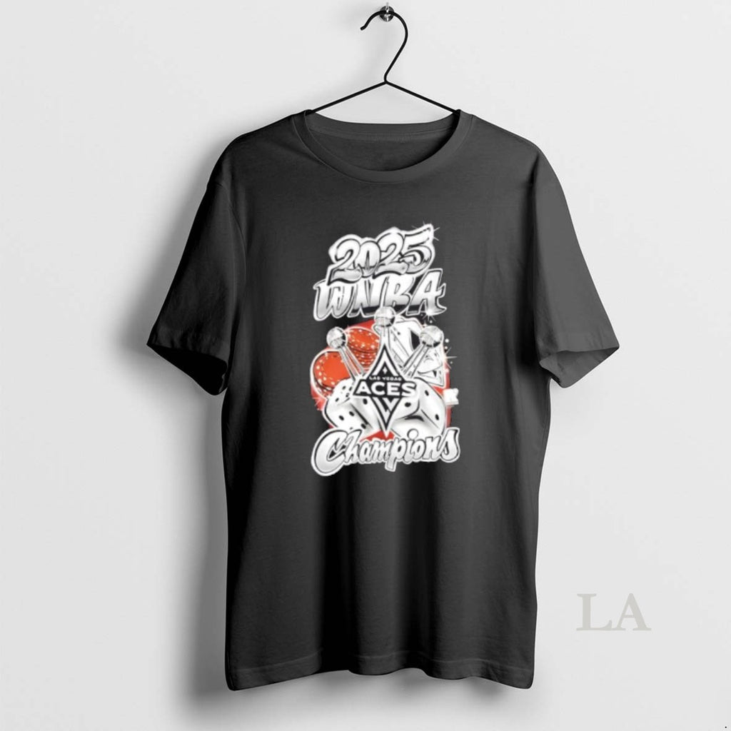 Original 2025 Wnba Champions Las Vegas Aces Logo 2 Sided T-Shirts, Hoodie, Sweatshirt | InkRitualCo.com