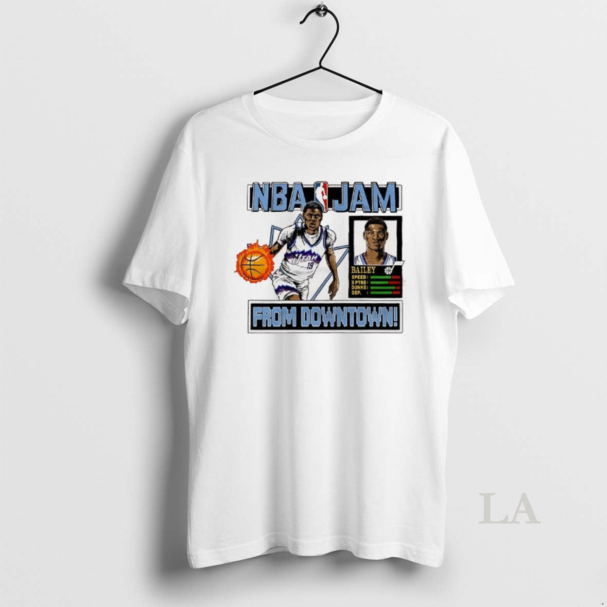 Original Ace Bailey Utah Jazz Nba Jam From Downtown Classic Video Game T-Shirts, Hoodie, Sweatshirt | InkRitualCo.com