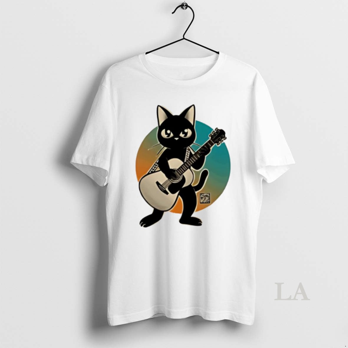 Original Acoustic Guitar Black Cat T-Shirts, Hoodie, Sweatshirt | InkRitualCo.com