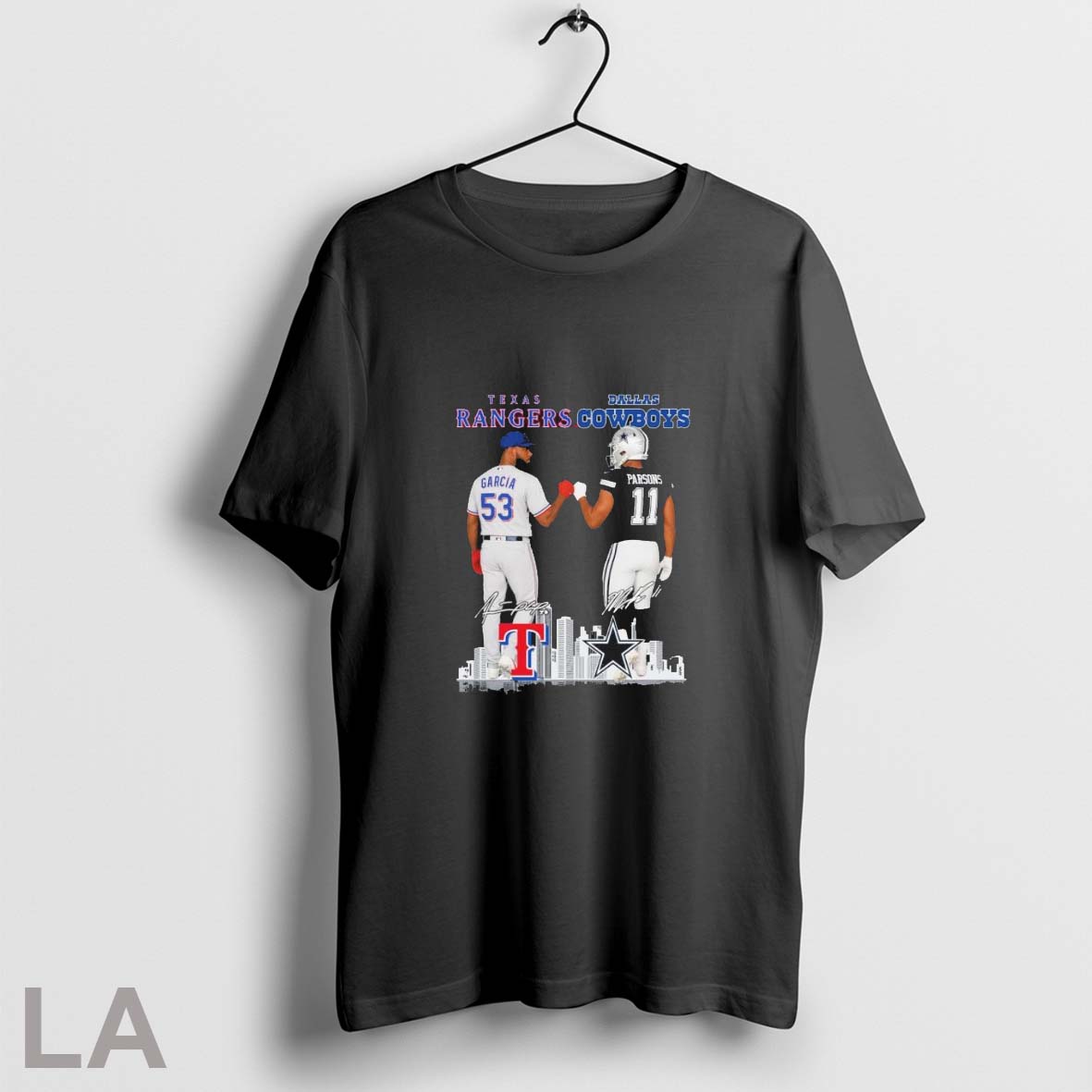 Original Adolis Garcia Texas Rangers And Micah Parsons Dallas Cowboys T-Shirts, Hoodie, Sweatshirt | InkRitualCo.com