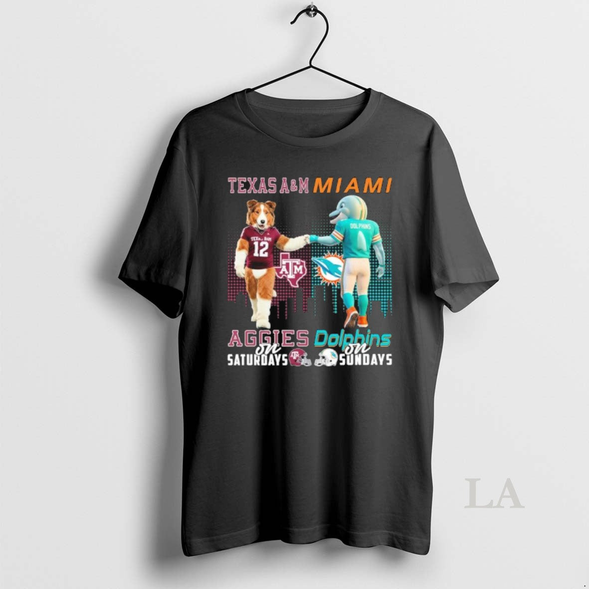 Original Aggies Vs Dolphins Mascot On Saturdays And On Sundays T-Shirts, Hoodie, Sweatshirt | InkRitualCo.com