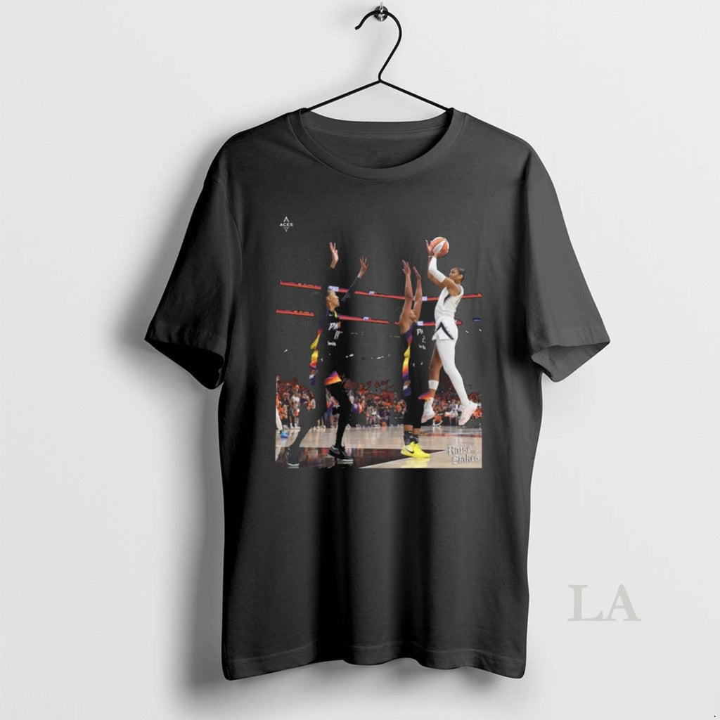 Original Aja Wilson Hang It In The Louvre Las Vegas Aces Wnba 2025 T-Shirts, Hoodie, Sweatshirt | InkRitualCo.com