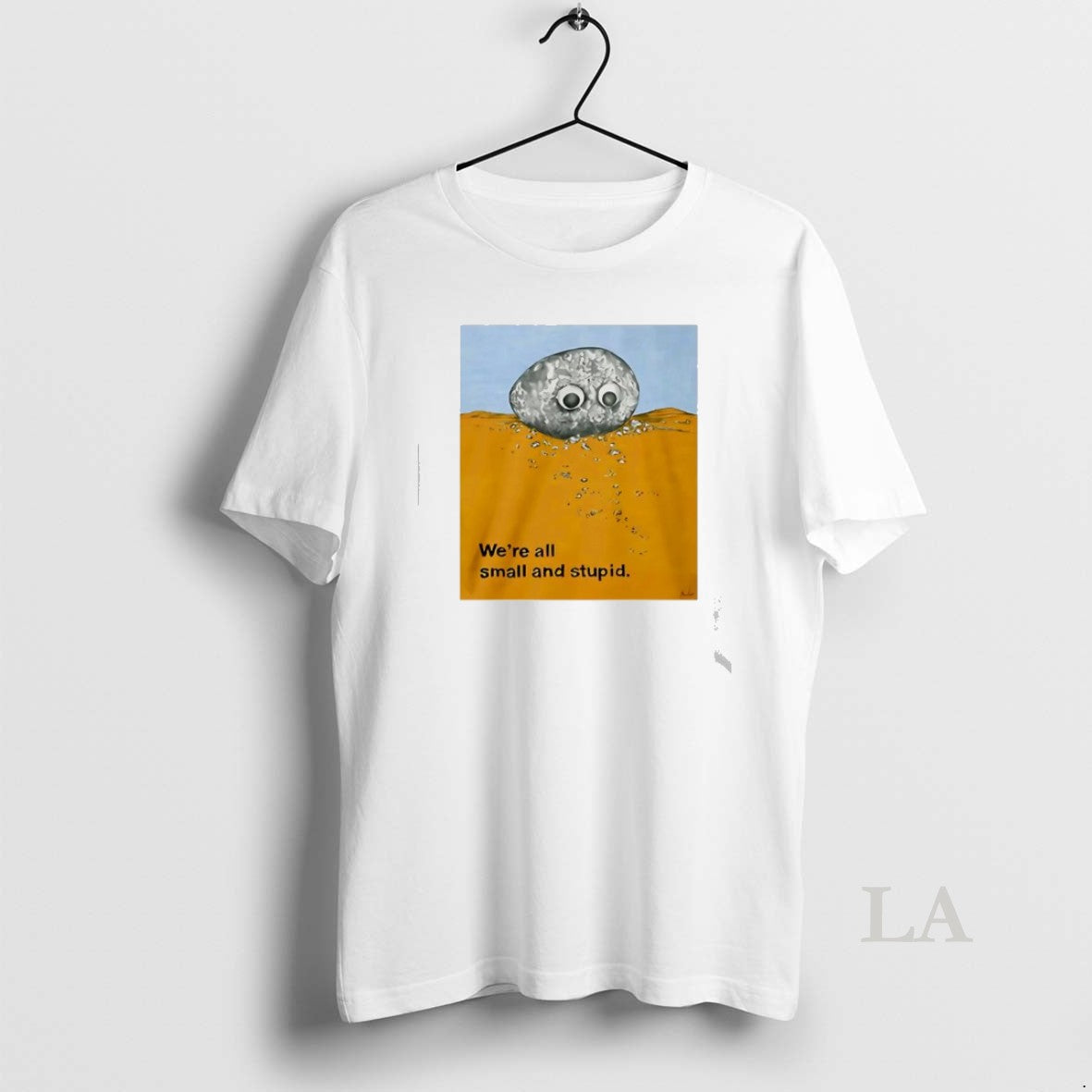 Original Alex Rochon Wearing Were All Small And Stupid T-Shirts, Hoodie, Sweatshirt | InkRitualCo.com