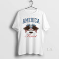 Original America First Eagle Vintage Circle T-Shirts, Hoodie, Sweatshirt | InkRitualCo.com